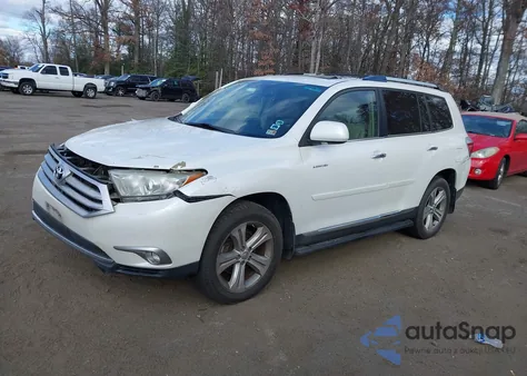 2012 Toyota Highlander Limited V6 from USA, damaged, VIN 5TDDK3EH9CS157443